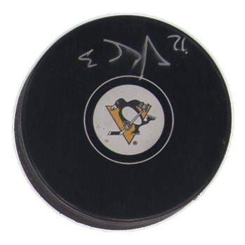 Evgeni Malkin Signed Penguins Logo Hockey Puck (JSA) at PristineAuction.com Evgeni Malkin Signed Penguins Logo Hockey Puck (JSA) at PristineAuction.com