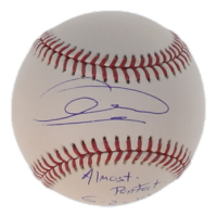Armando Galarraga Signed OML Baseball Inscribed "Almost Perfect 6-2-10" (Schwartz) at PristineAuction.com