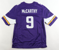 J.J. McCarthy Signed Vikings Nike Authentic Jersey (Beckett) at PristineAuction.com