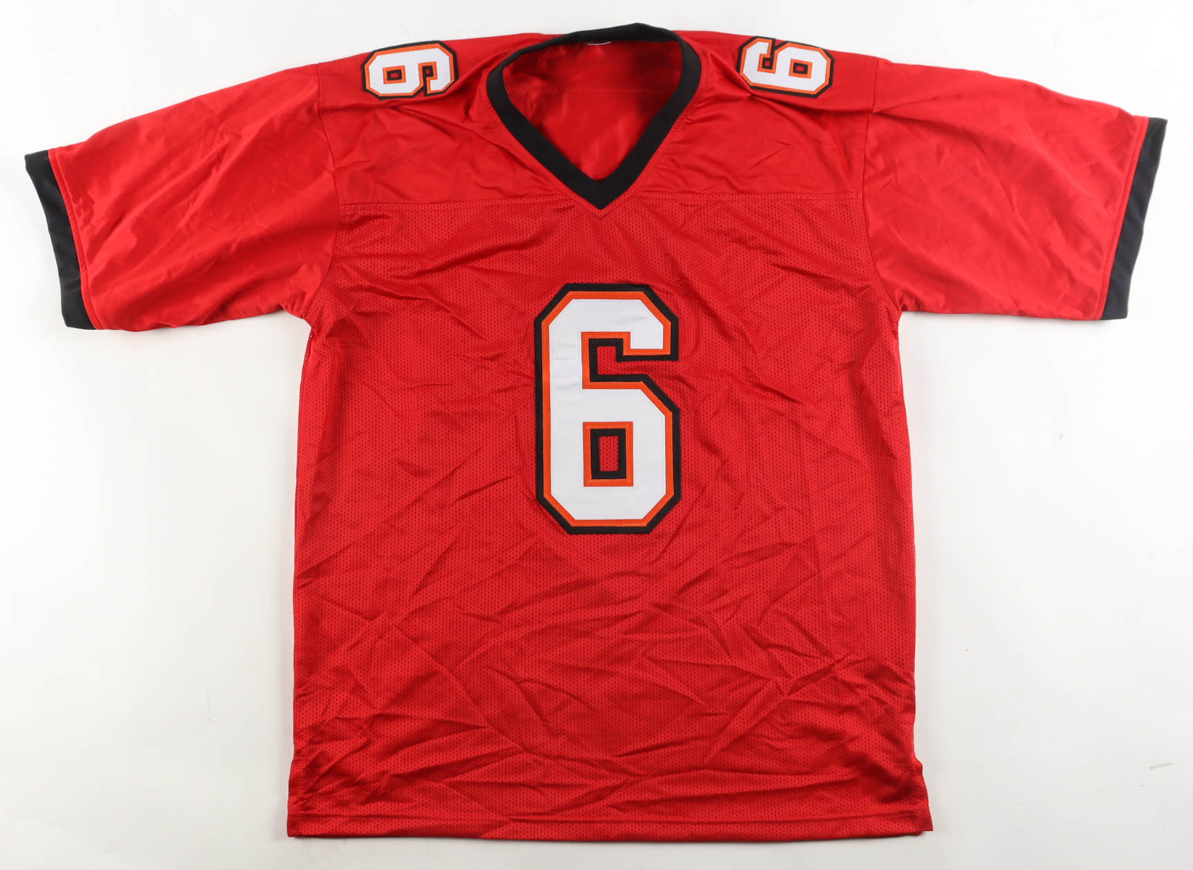 Baker Mayfield Signed Jersey (Beckett) at PristineAuction.com Baker Mayfield Signed Jersey (Beckett) at PristineAuction.com