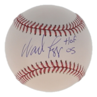 Wade Boggs Signed OML Baseball Inscribed "HOF 05" (Schwartz) at PristineAuction.com