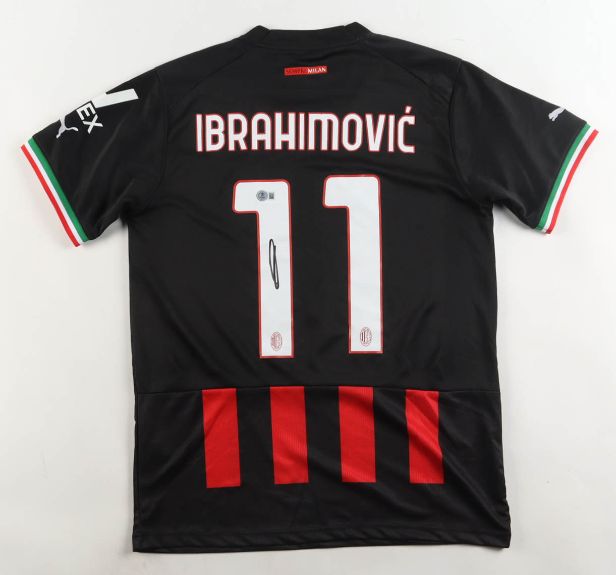Zlatan Ibrahimovic Signed AC Milan Puma Authentic Jersey (Beckett) at PristineAuction.com Zlatan Ibrahimovic Signed AC Milan Puma Authentic Jersey (Beckett) at PristineAuction.com