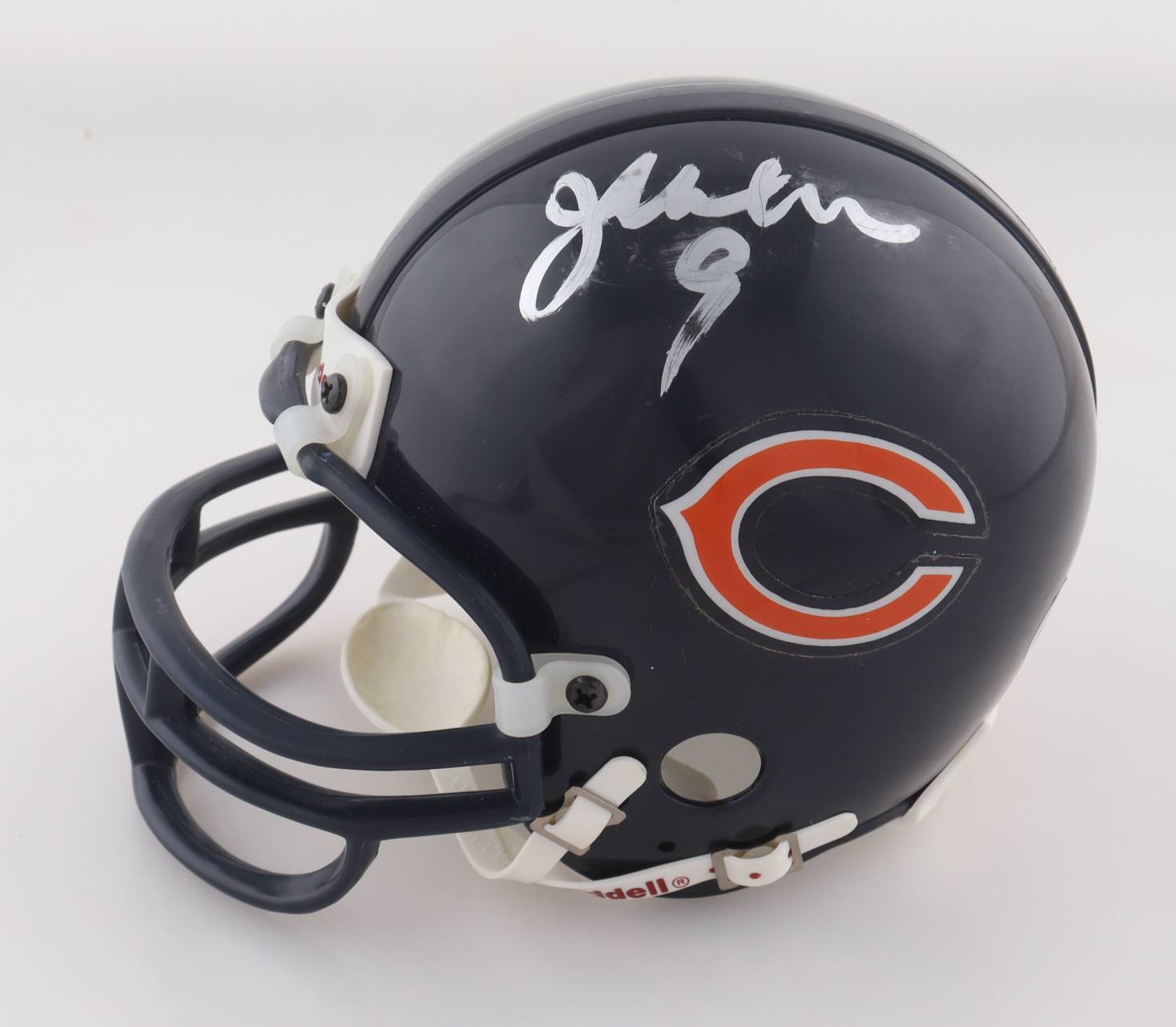 Jim McMahon Signed Bears Mini Helmet (Beckett) at PristineAuction.com Jim McMahon Signed Bears Mini Helmet (Beckett) at PristineAuction.com