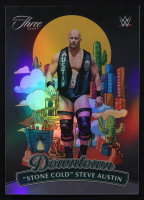 Steve Austin "Stone Cold" 2024 Panini Three Count WWE Downtown #15 at PristineAuction.com