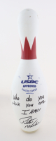 Pete Weber Signed Bowling Pin Inscribed "Who do you think you are I AM!!" (Beckett) at PristineAuction.com