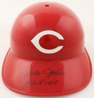 Pete Rose Signed Reds Full-Size Batting Helmet Inscribed "Hit King" (PSA) at PristineAuction.com