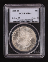 1885-0 Morgan Silver Dollar (PCGS MS64) at PristineAuction.com