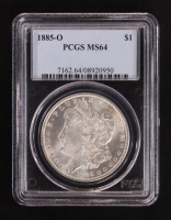 1885-0 Morgan Silver Dollar (PCGS MS64) at PristineAuction.com