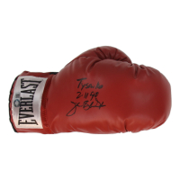 James "Buster" Douglas Signed Everlast Boxing Glove Inscribed "Tyson KO 2-11-90" (Schwartz) at PristineAuction.com