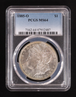 1885-0 Morgan Silver Dollar (PCGS MS64) at PristineAuction.com