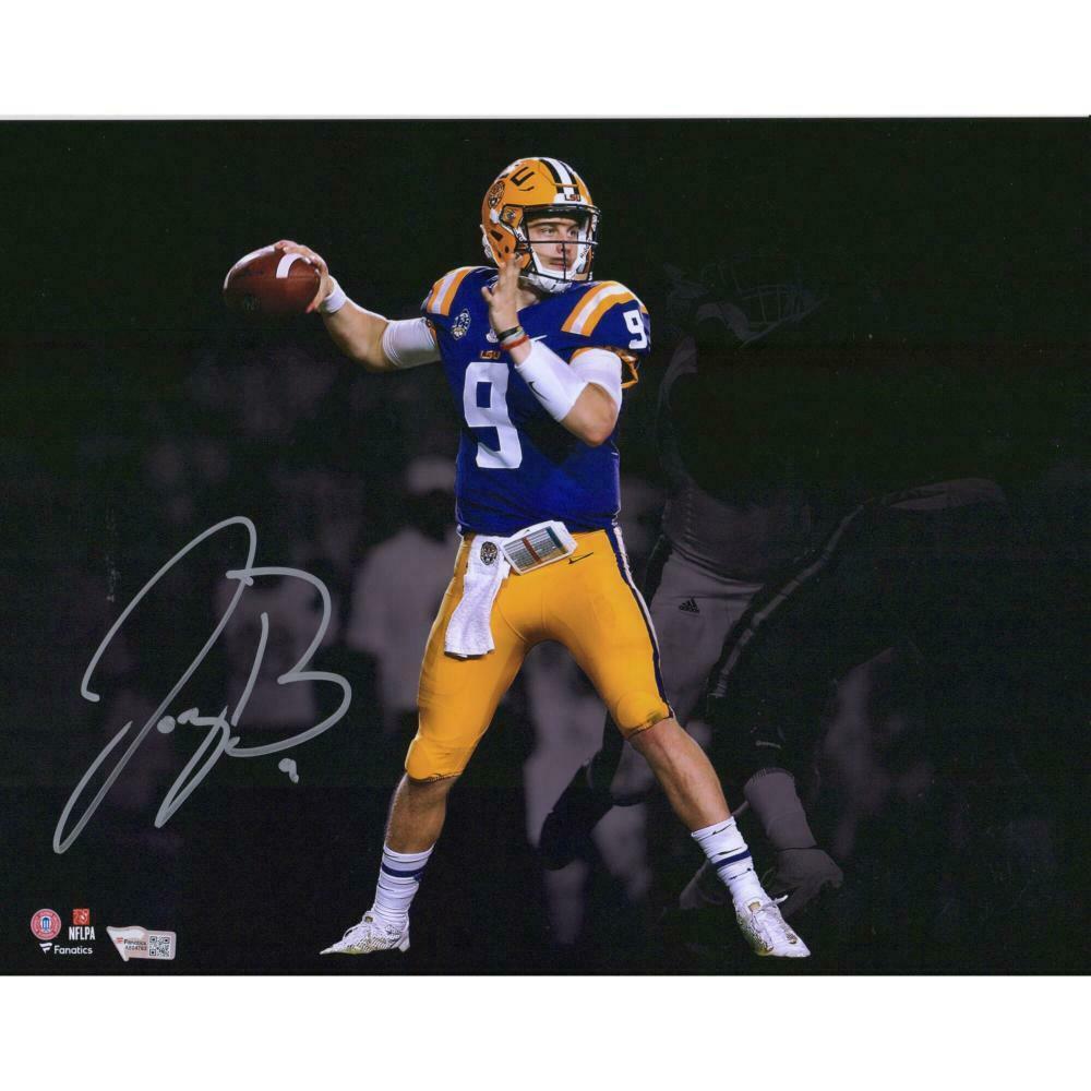 Joe Burrow Signed LSU 11x14 Photo (Fanatics) at PristineAuction.com Joe Burrow Signed LSU 11x14 Photo (Fanatics) at PristineAuction.com