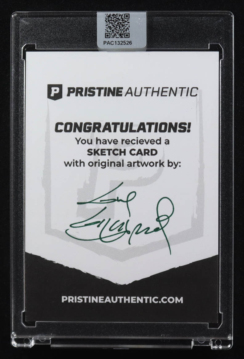 Kermit The Frog | The Muppets | Original Art Sketch Card by Guy Gilchrist (1/1 Original Art) at PristineAuction.com Kermit The Frog | The Muppets | Original Art Sketch Card by Guy Gilchrist (1/1 Original Art) at PristineAuction.com