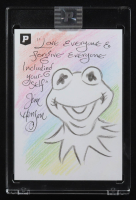 Kermit The Frog | The Muppets | Original Art Sketch Card by Guy Gilchrist (1/1 Original Art) at PristineAuction.com