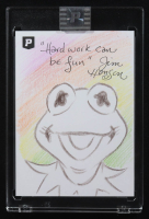 Kermit The Frog | The Muppets | Original Art Sketch Card by Guy Gilchrist (1/1 Original Art) at PristineAuction.com