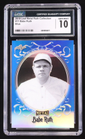 Babe Ruth 2019 Leaf Metal Ruth Collection Blue #11 #4/50 (CGC 10) at PristineAuction.com