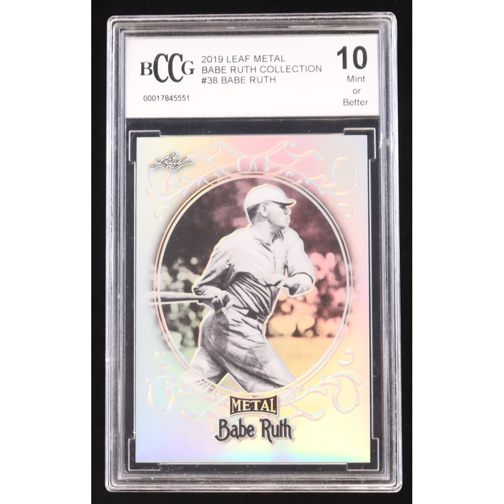 Babe Ruth 2019 Leaf Metal Babe Ruth Collection #38 (BCCG 10) | Pristine ...