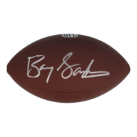 Barry Sanders Signed NFL Football (Schwartz) at PristineAuction.com