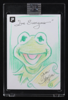 Kermit The Frog | The Muppets | Original Art Sketch Card by Guy Gilchrist (1/1 Original Art) at PristineAuction.com