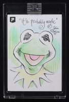 Kermit The Frog | The Muppets | Original Art Sketch Card by Guy Gilchrist (1/1 Original Art) at PristineAuction.com