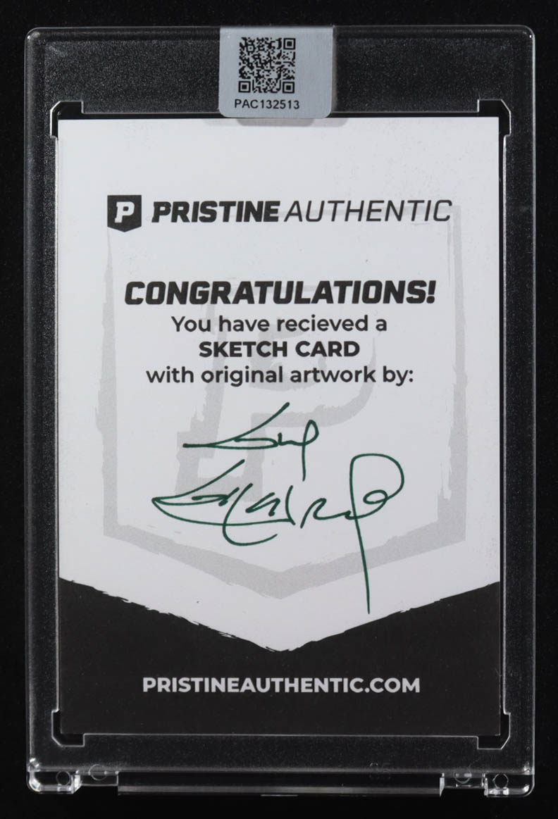 Kermit The Frog | The Muppets | Original Art Sketch Card by Guy Gilchrist (1/1 Original Art) at PristineAuction.com Kermit The Frog | The Muppets | Original Art Sketch Card by Guy Gilchrist (1/1 Original Art) at PristineAuction.com