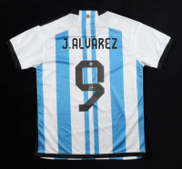 Julian Alvarez Signed Jersey (Beckett) at PristineAuction.com