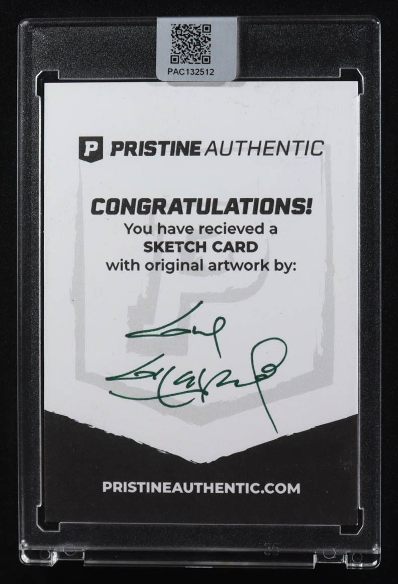 Kermit The Frog & Jim Henson | The Muppets | Original Art Sketch Card by Guy Gilchrist (1/1 Original Art) at PristineAuction.com Kermit The Frog & Jim Henson | The Muppets | Original Art Sketch Card by Guy Gilchrist (1/1 Original Art) at PristineAuction.com