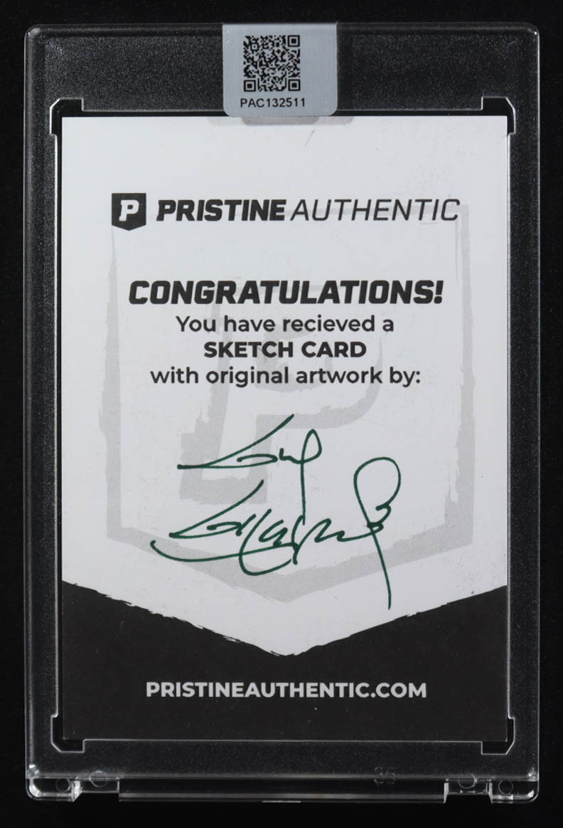 Kermit The Frog & Jim Henson | The Muppets | Original Art Sketch Card by Guy Gilchrist (1/1 Original Art) at PristineAuction.com Kermit The Frog & Jim Henson | The Muppets | Original Art Sketch Card by Guy Gilchrist (1/1 Original Art) at PristineAuction.com