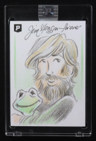 Kermit The Frog & Jim Henson | The Muppets | Original Art Sketch Card by Guy Gilchrist (1/1 Original Art) at PristineAuction.com