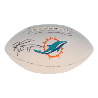 Ricky Williams Signed Dolphins Logo Football (Schwartz) at PristineAuction.com
