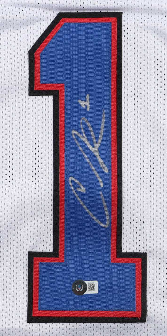 Curtis Samuel Signed Jersey (Beckett) at PristineAuction.com Curtis Samuel Signed Jersey (Beckett) at PristineAuction.com