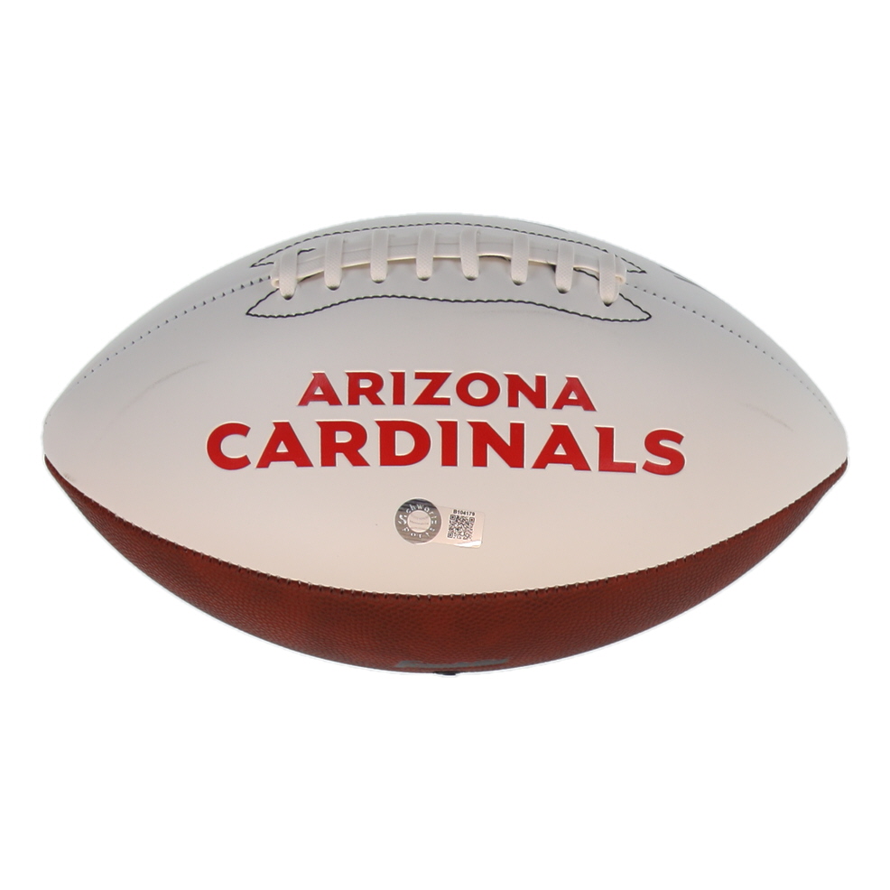 Jake Plummer Signed Cardinals Logo Football Inscribed "Snake" (Schwartz) at PristineAuction.com Jake Plummer Signed Cardinals Logo Football Inscribed "Snake" (Schwartz) at PristineAuction.com