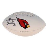 Jake Plummer Signed Cardinals Logo Football Inscribed "Snake" (Schwartz) at PristineAuction.com