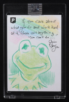 Kermit The Frog | The Muppets | Original Art Sketch Card by Guy Gilchrist (1/1 Original Art) at PristineAuction.com
