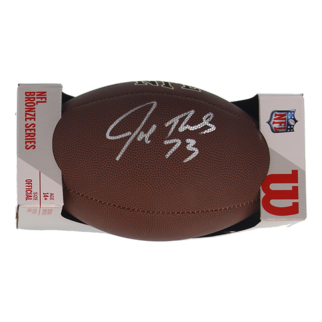 Joe Thomas Signed NFL Football (Schwartz) at PristineAuction.com Joe Thomas Signed NFL Football (Schwartz) at PristineAuction.com