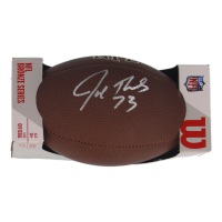 Joe Thomas Signed NFL Football (Schwartz) at PristineAuction.com