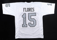 Tom Flores Signed Jersey (Beckett) at PristineAuction.com