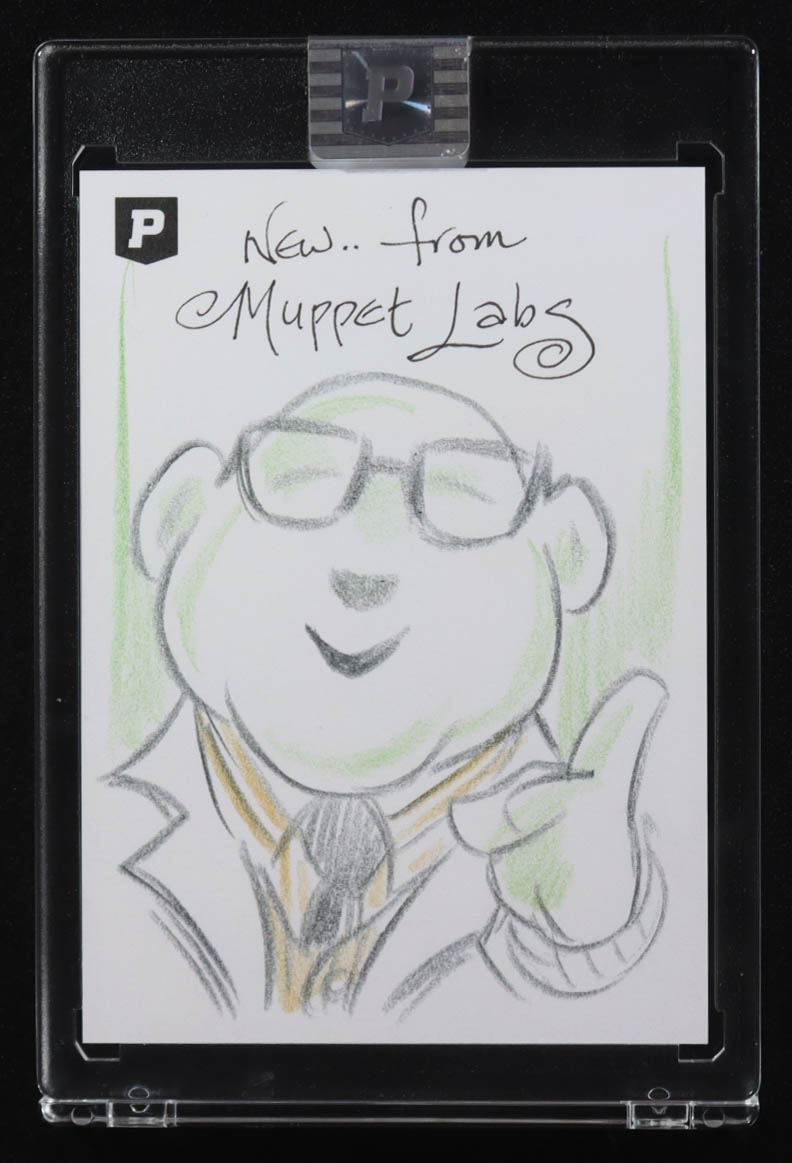 Dr. Bunsen Honeydew | The Muppets | Original Art Sketch Card by Guy Gilchrist (1/1 Original Art) at PristineAuction.com Dr. Bunsen Honeydew | The Muppets | Original Art Sketch Card by Guy Gilchrist (1/1 Original Art) at PristineAuction.com