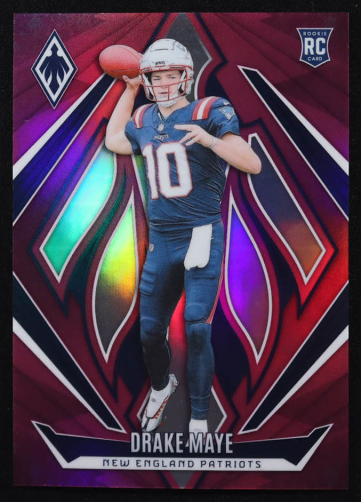 Drake Maye 2024 Panini Phoenix Pink #179 #15/40 RC