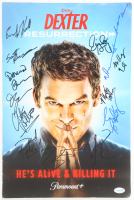 Dexter Resurrection 12x18 Photo Cast-Signed By (13) with David Dastmalchian, Ntare Guma Mbaho Mwine, Dominic Fumusa, Bryan Lillis (ACOA) at PristineAuction.com