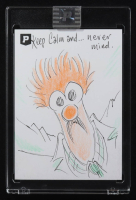 Beaker | The Muppets | Original Art Sketch Card by Guy Gilchrist (1/1 Original Art) at PristineAuction.com