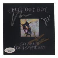 Patrick Stump, Pete Wentz & Andrew Hurley Signed Fall Out Boy "So Much (For) Stardust" CD Album Insert (JSA) at PristineAuction.com