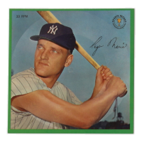 1964 Auravison Unused Roger Maris Yankees 33 Rpm Record at PristineAuction.com