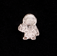 Astronaut 1 Gram .999 Fine Silver Bullion Bar at PristineAuction.com