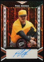 Paul Skenes 2024 Leaf Collective '00 Press Pass Autographs Shimmer Orange #20APS1 #8/8 RC at PristineAuction.com