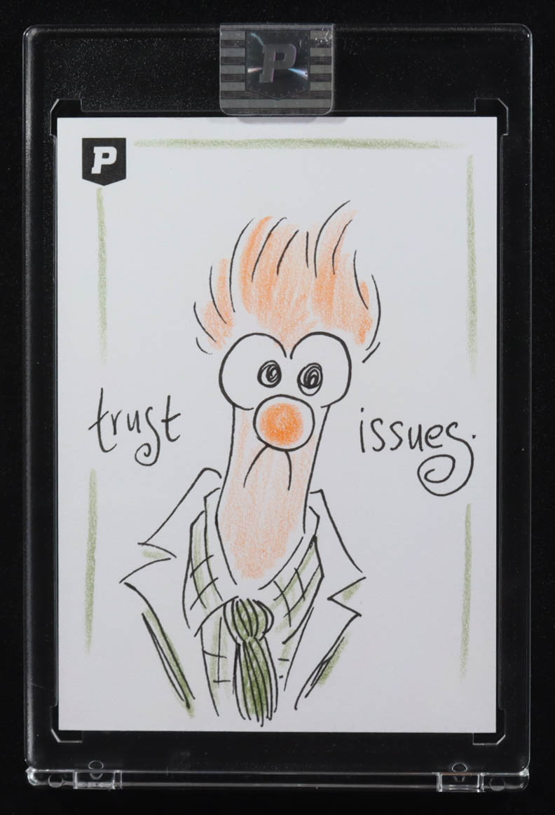 Beaker | The Muppets | Original Art Sketch Card by Guy Gilchrist (1/1 ...