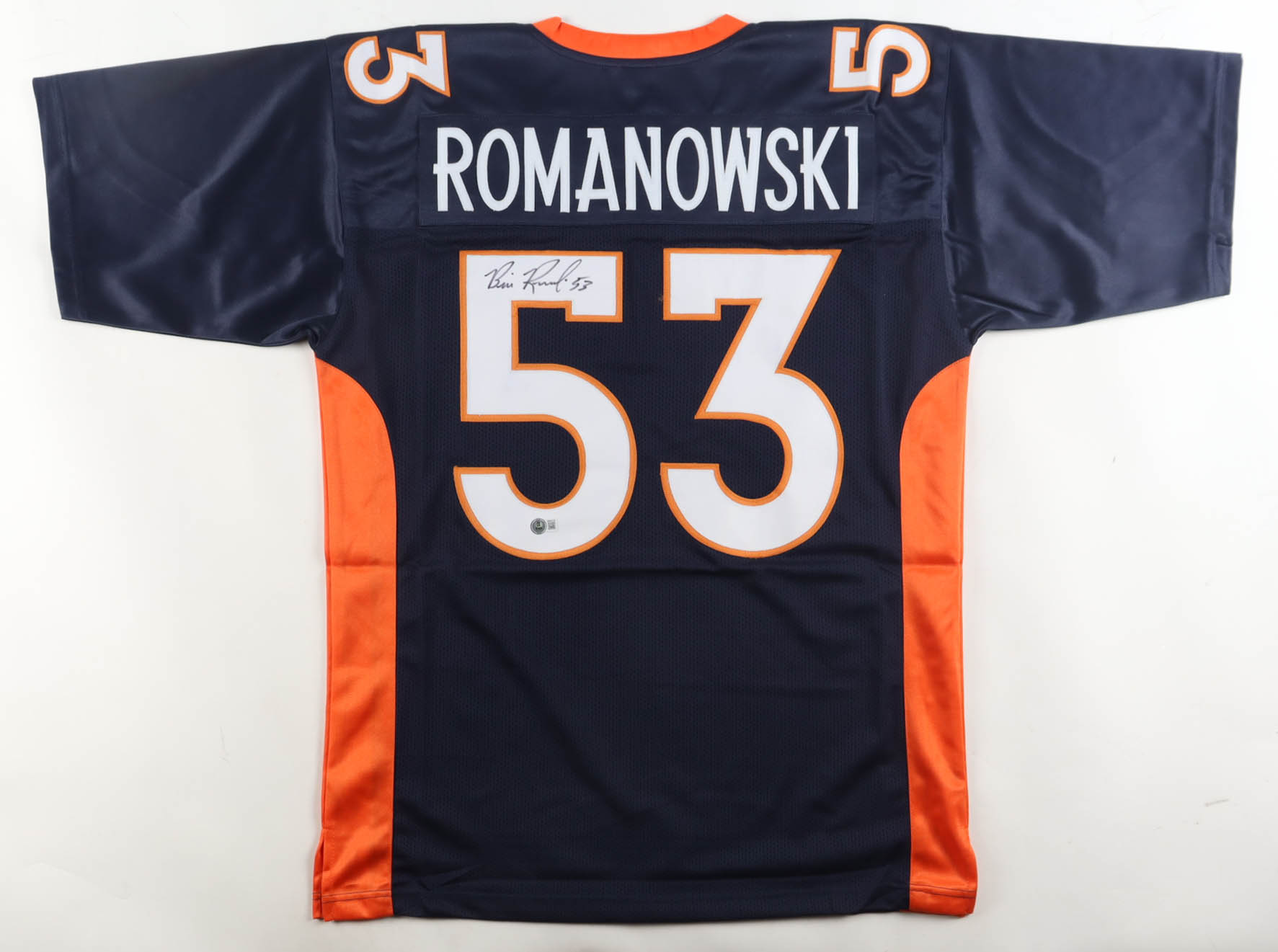 Bill Romanowski Signed Jersey (Beckett) at PristineAuction.com Bill Romanowski Signed Jersey (Beckett) at PristineAuction.com