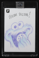 Cookie Monster | The Muppets | Original Art Sketch Card by Guy Gilchrist (1/1 Original Art) at PristineAuction.com