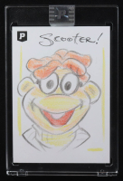 Scooter | The Muppets | Original Art Sketch Card by Guy Gilchrist (1/1 Original Art) at PristineAuction.com