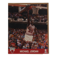 1991 NBA Hoops Michael Jordan Jumbo Card at PristineAuction.com