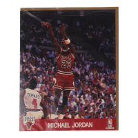 1991 NBA Hoops Michael Jordan Jumbo Card at PristineAuction.com